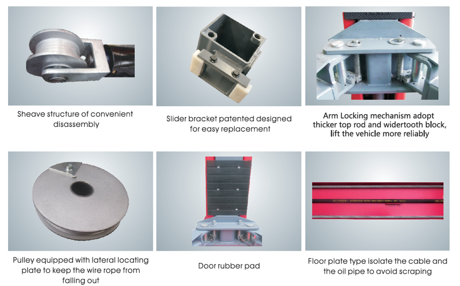 TLT-235-SB – Elevador de dos columnas view 5