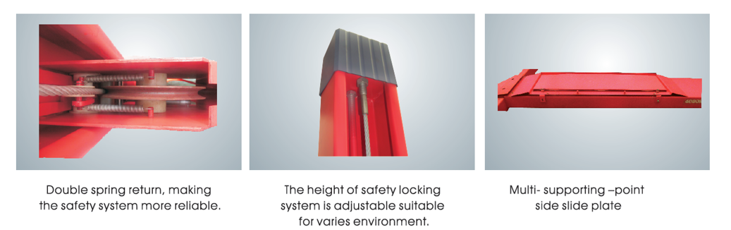 TLT-440-E – Elevador de 4 columnas corto view 2