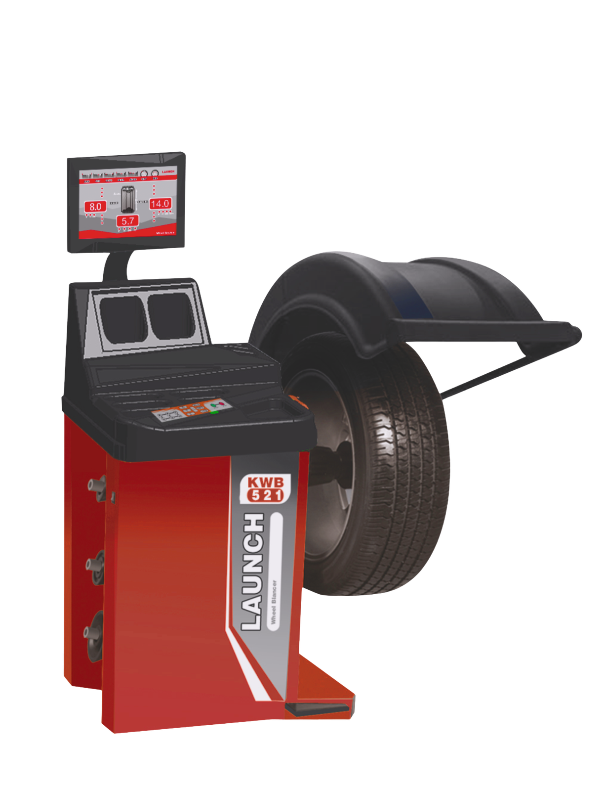 LAUNCH KWB-521 – Balanceadora automática de ruedas