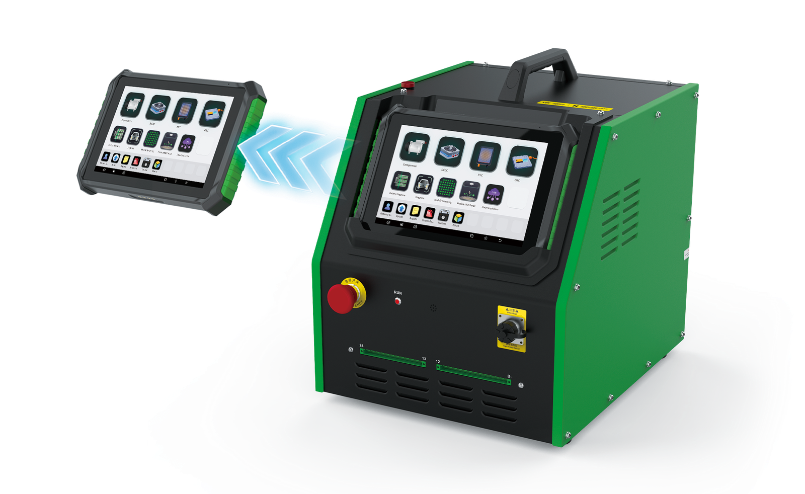 CE-39 – Equipo integral de diagnóstico, ecualización y carga/descarga para vehículos eléctricos