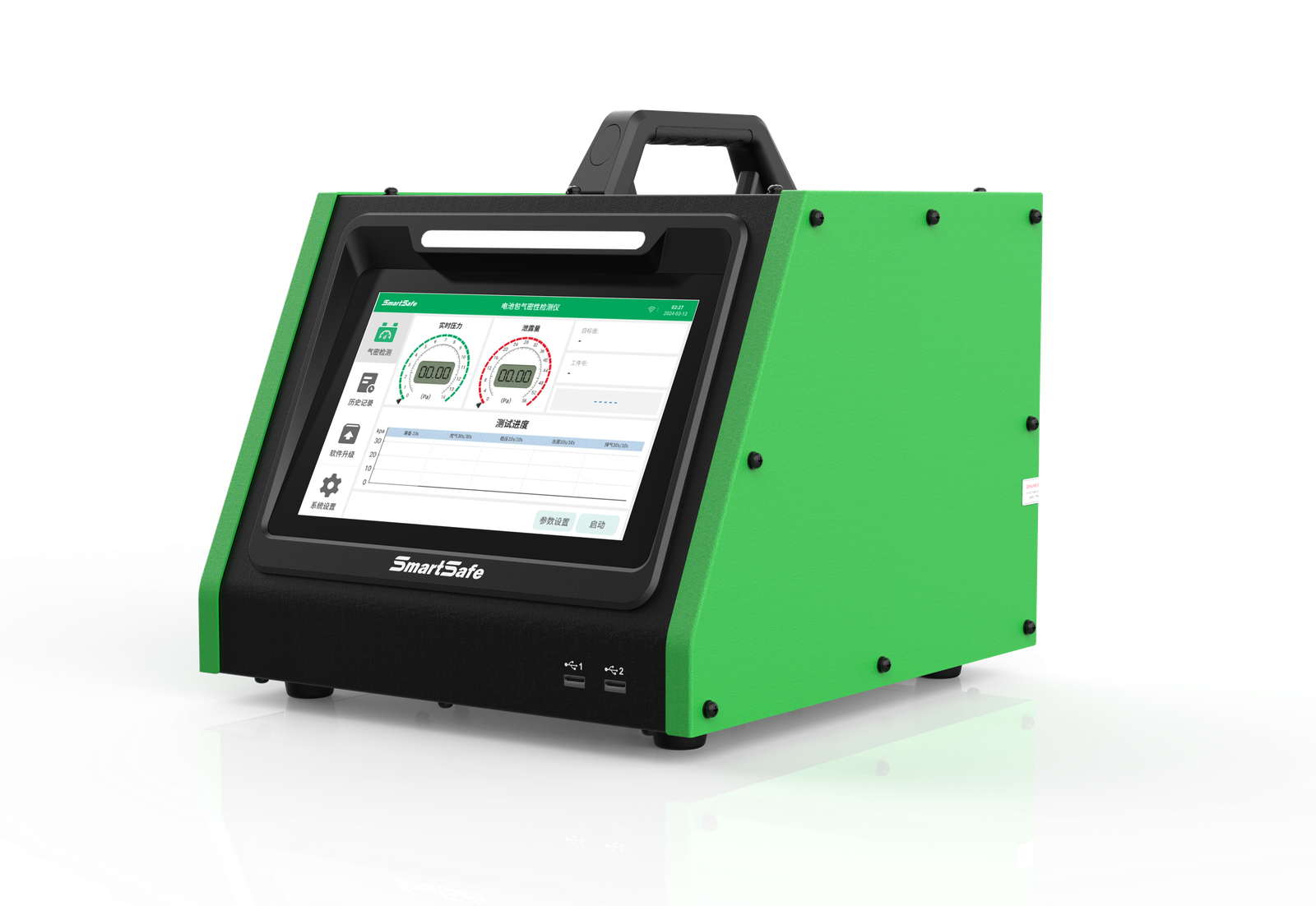 ET-500 – Equipo de prueba de hermeticidad para baterías de vehículos eléctricos