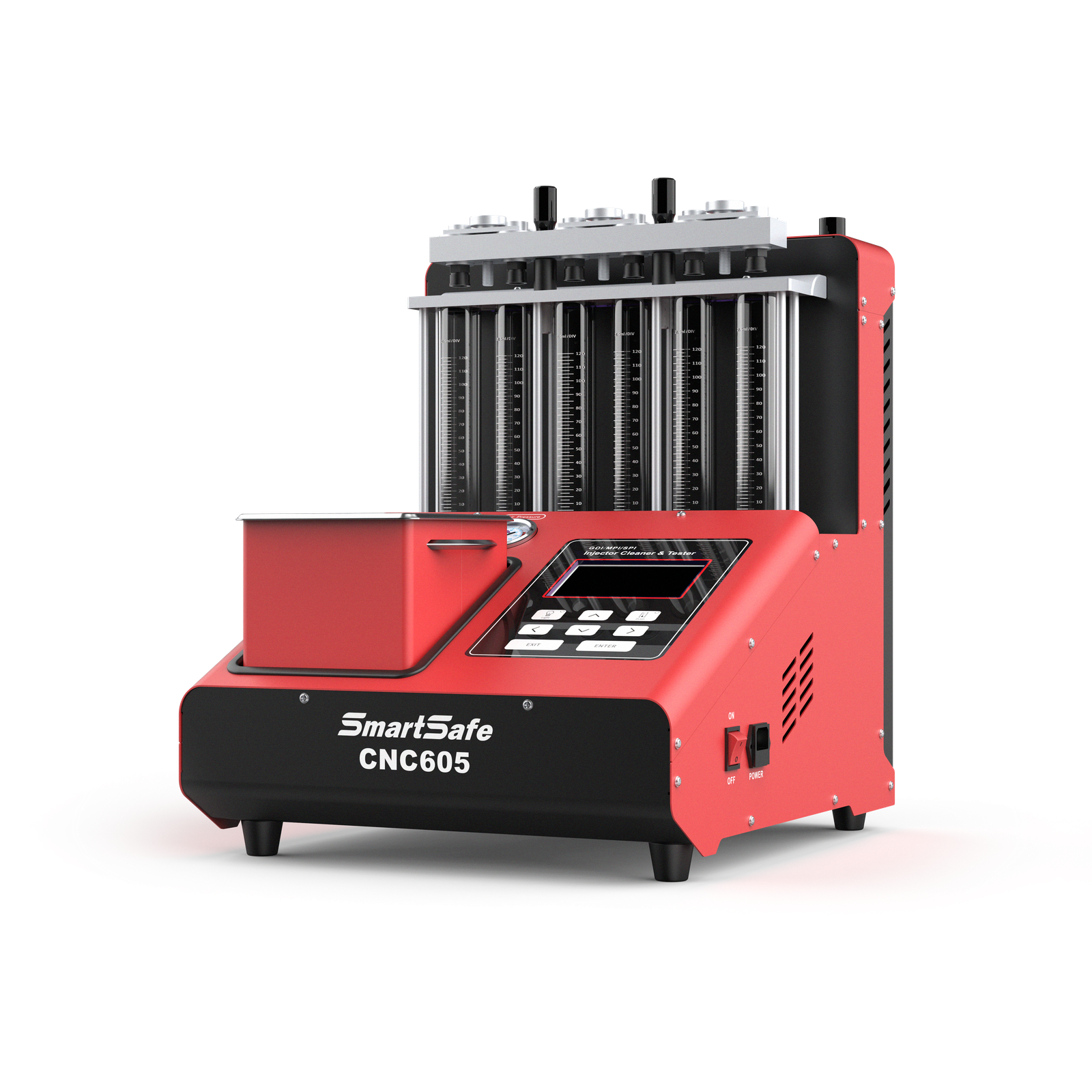 SmartSafe CNC-605A – Limpia Inyectores y Tester